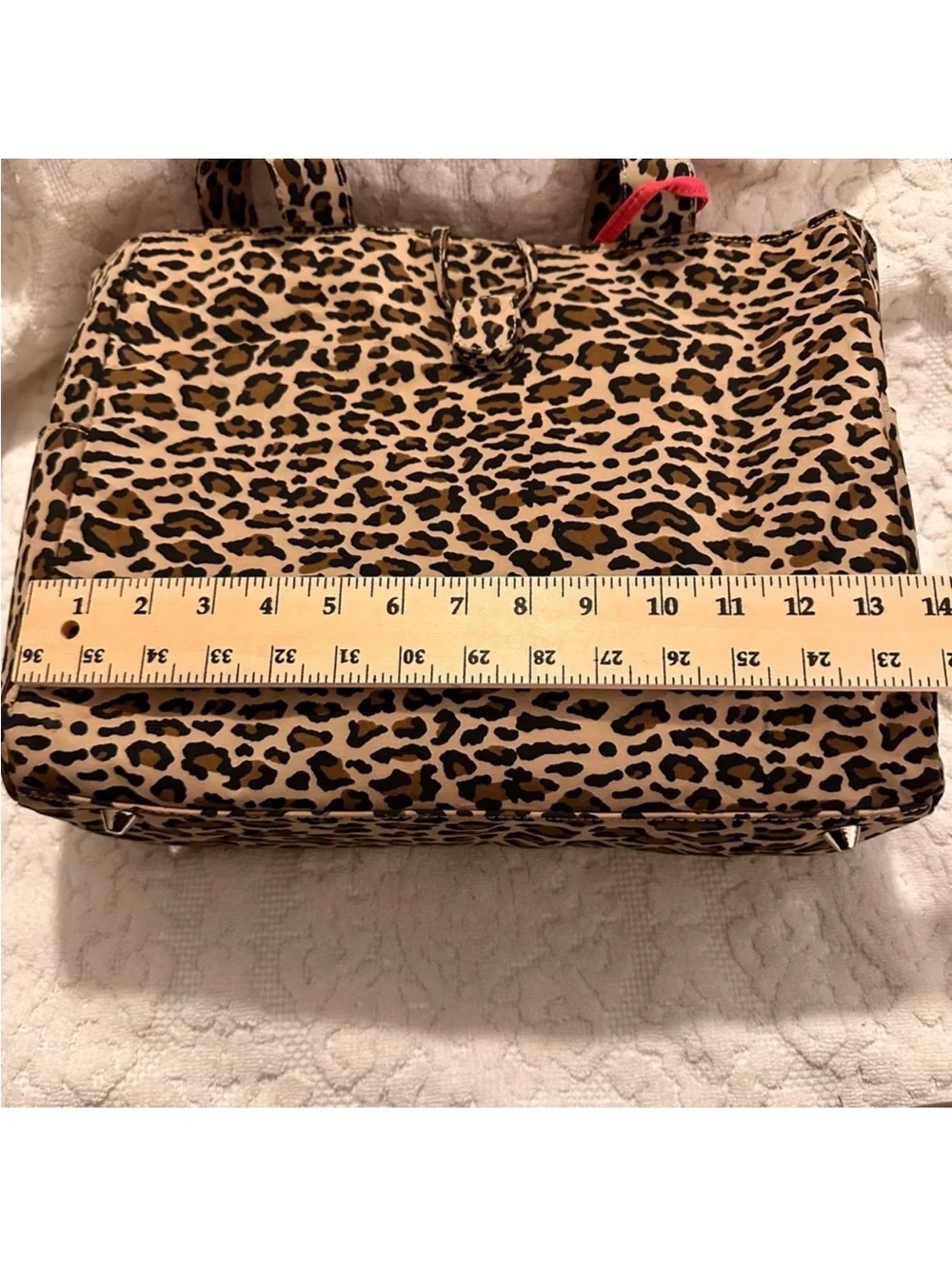 Nordstrom | Bag | Leopard Print Diaper Bag with Wristlet
